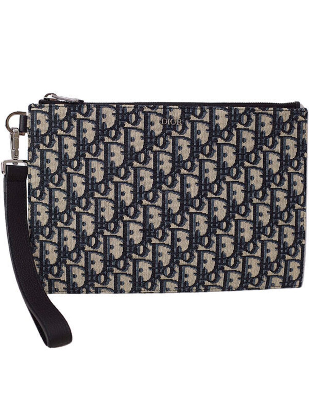 Christian Dior Oblique Pouch Clutch Bag